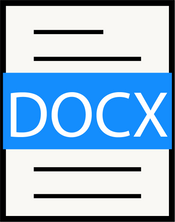 Docx File Format Icon