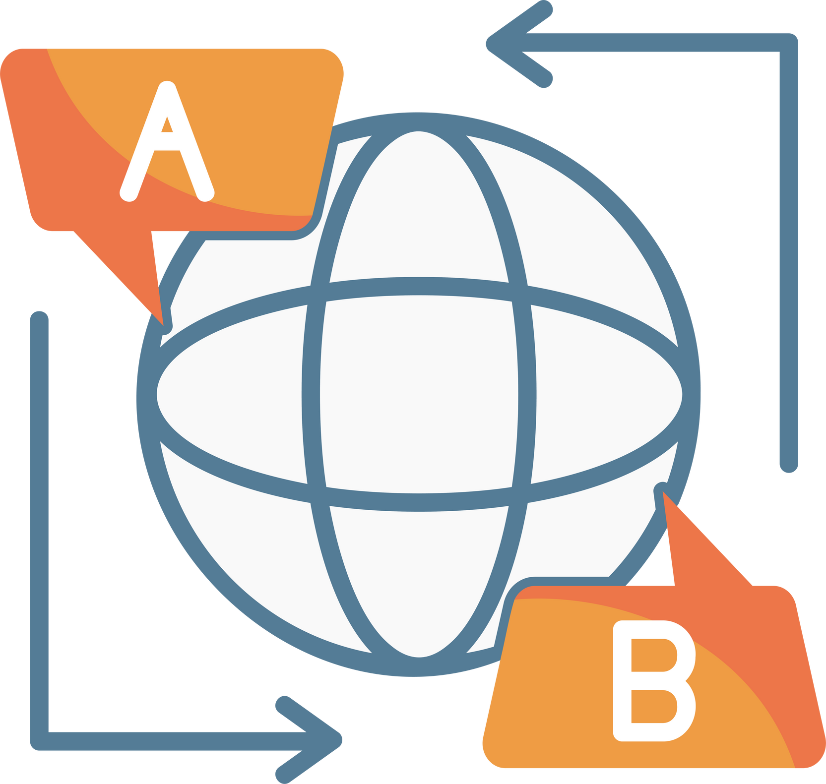 Multi-Language Support Icon